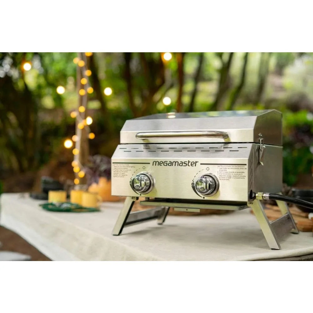 Premium Outdoor Cooking 2-Burner Grill.