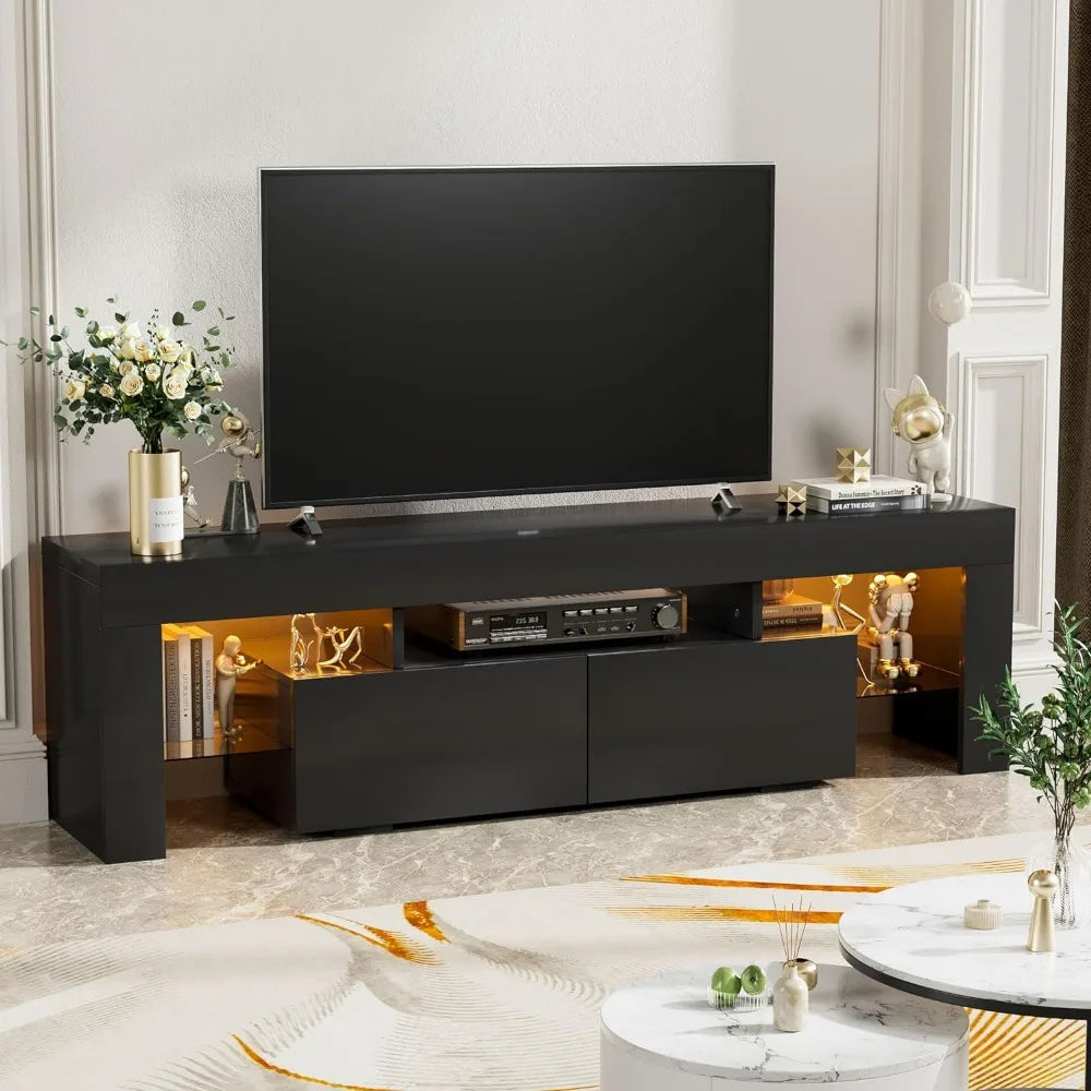 Modern LED TV Stand for Televisions up to 70 Inch