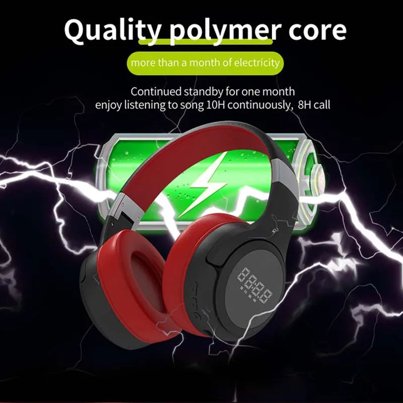 Wireless Headphones Noise Reduction Bluetooth