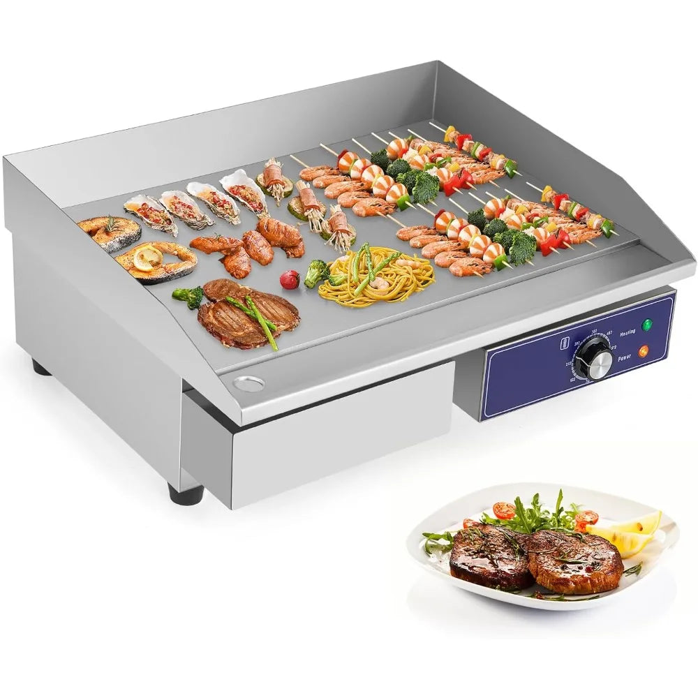 Electric Grill, 22" 2000W,