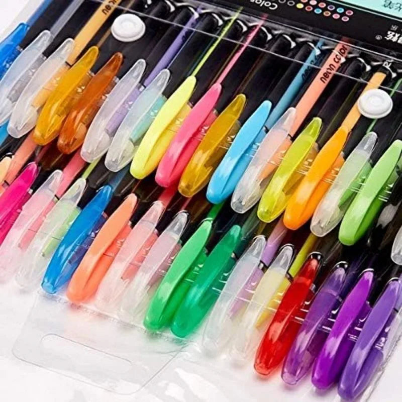 48 Color Pens Fine Tip Art Markers Set