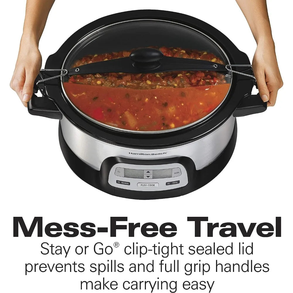 Portable Programmable Slow Cooker.